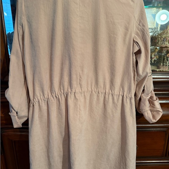 Zara| Waterfall Duster Jacket Size Medium - Picture 10 of 12